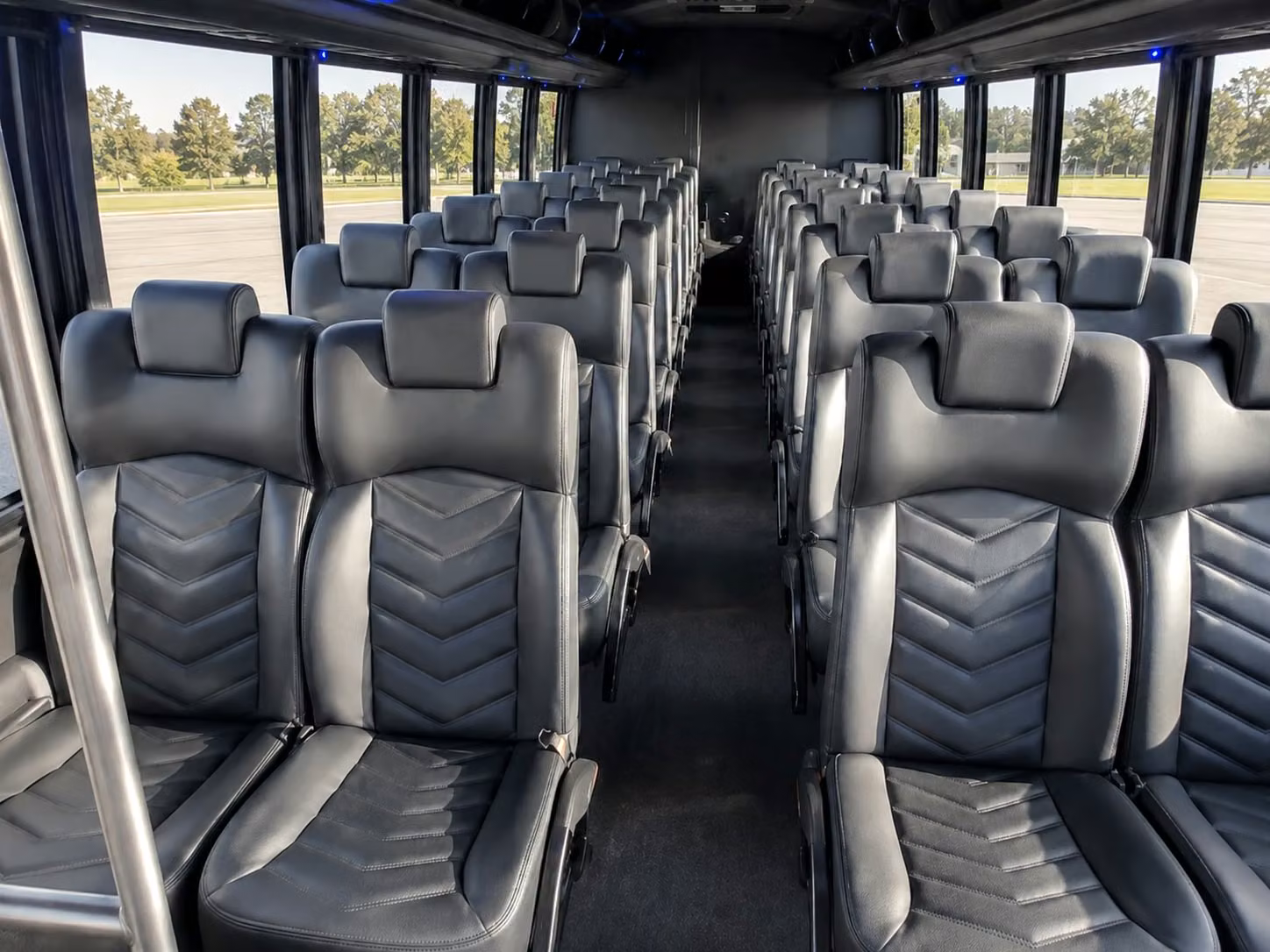 20 passenger minibus inside