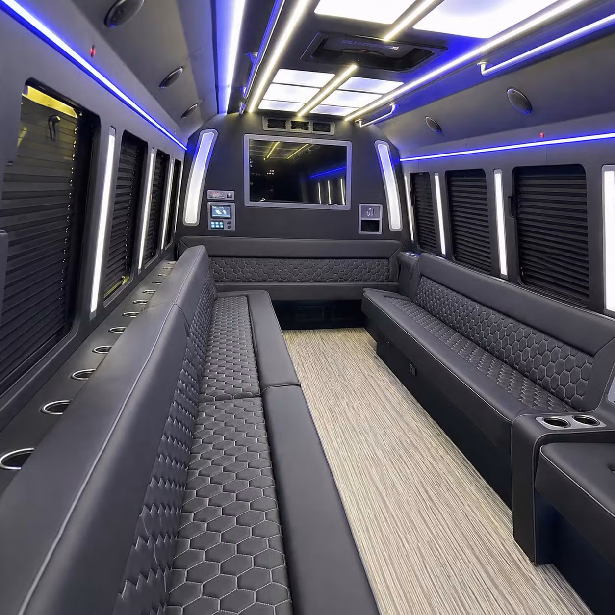 party bus interior