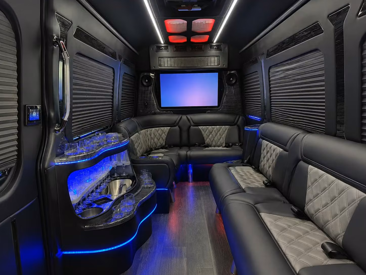sprinter limousine inside