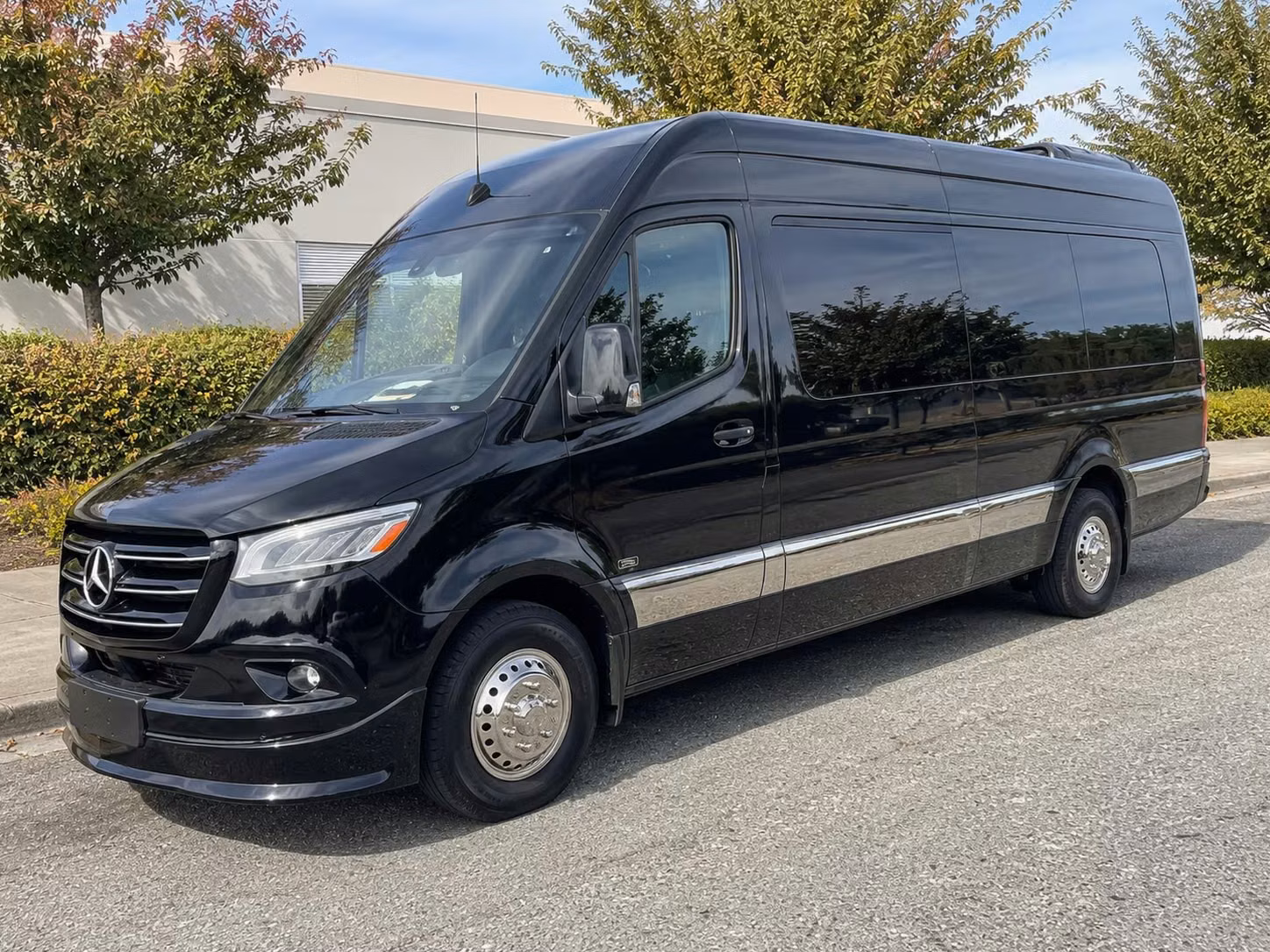 sprinter van with driver